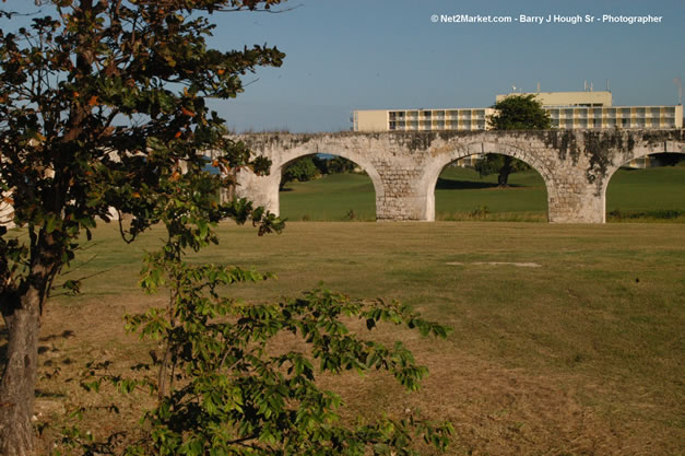 TurnKey Production's Office & Aqueduct Venue Under Construction - Tuesday, January 16th - 10th Anniversary - Air Jamaica Jazz & Blues Festival 2007 - The Art of Music - Tuesday, January 23 - Saturday, January 27, 2007, The Aqueduct on Rose Hall, Montego Bay, Jamaica - Negril Travel Guide, Negril Jamaica WI - http://www.negriltravelguide.com - info@negriltravelguide.com...!