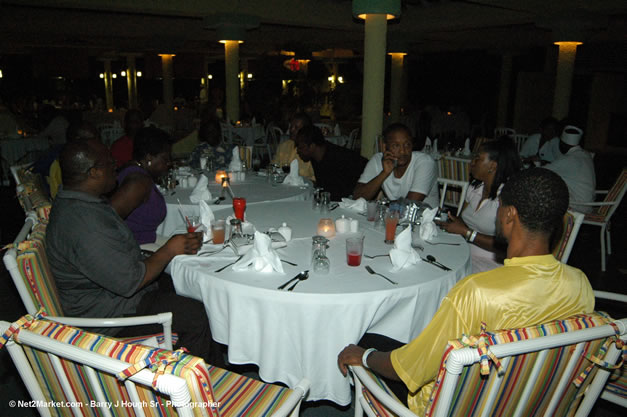 Dinner at Hedonism II - Caribbean Medical Mission, Sunday, October 22, 2006 - Negril Travel Guide, Negril Jamaica WI - http://www.negriltravelguide.com - info@negriltravelguide.com...!