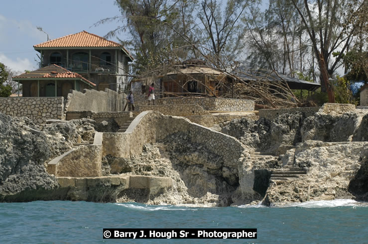 West End Destruction from Hurricane Ivan - Catcha Fallen Star Resort Rises from the Destruction of Hurricane Ivan, West End, Negril, Westmoreland, Jamaica W.I. - Photographs by Net2Market.com - Barry J. Hough Sr. Photojournalist/Photograper - Photographs taken with a Nikon D70, D100, or D300 -  Negril Travel Guide, Negril Jamaica WI - http://www.negriltravelguide.com - info@negriltravelguide.com...!