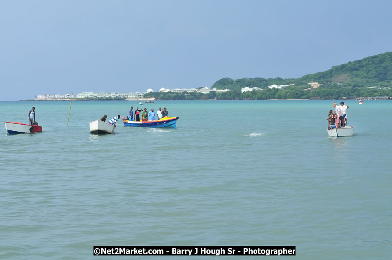 Lucea Cross the Harbour @ Lucea Car Park - All Day Event - Cross the Harbour Swim, Boat Rides, and Entertainment for the Family - Concert Featuring: Bushman, George Nooksl, Little Hero, Bushi One String, Dog Rice and many local Artists - Friday, August 1, 2008 - Lucea, Hanover Jamaica - Photographs by Net2Market.com - Barry J. Hough Sr. Photojournalist/Photograper - Photographs taken with a Nikon D300 - Negril Travel Guide, Negril Jamaica WI - http://www.negriltravelguide.com - info@negriltravelguide.com...!