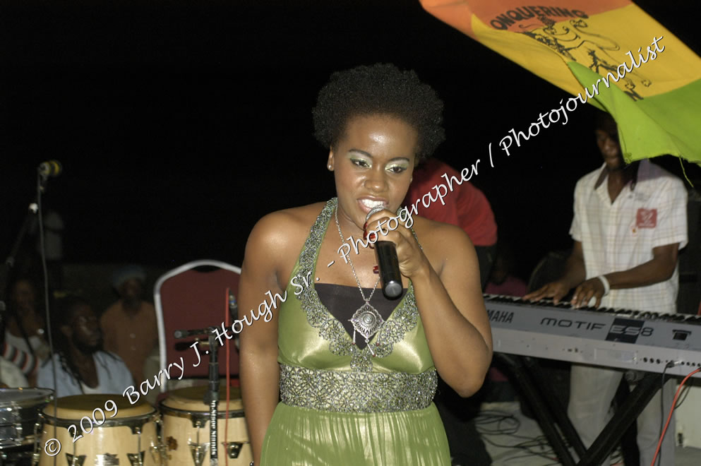  Etana Live in Concert Negril Escape Resort & Spa, Openning Acts: Princess Tia, Ras Slick, and Anthony Able, Backing Band: Strong Hold, One Love Reggae Summer Series, West End, Negril, Westmoreland, Jamaica W.I. - Saturaday, August 18, 2009 - Photographs by Barry J. Hough Sr. Photojournalist/Photograper - Photographs taken with a Nikon D70, D100, or D300 - Negril Travel Guide, Negril Jamaica WI - http://www.negriltravelguide.com - info@negriltravelguide.com...!