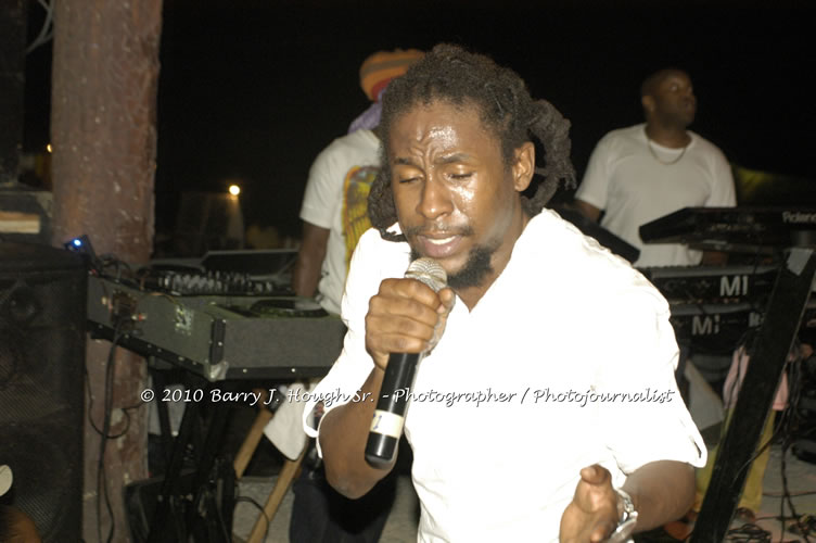 JAH Cure - Live In Concert @ Negril Escape Resort and Spa, December 15, 2009, One Love Drive, West End, Negril, Westmoreland, Jamaica W.I. - Photographs by Net2Market.com - Barry J. Hough Sr, Photographer/Photojournalist - Negril Travel Guide, Negril Jamaica WI - http://www.negriltravelguide.com - info@negriltravelguide.com...!