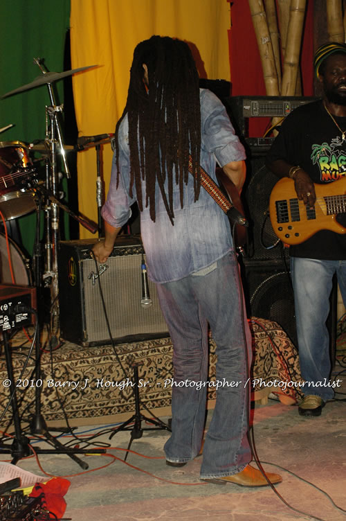 Julian Marley - Grammy Nominee & Son of the Legend Bob Marley - Live in Concert - Also featuring Ras Noble, Power Drill, Iron Head, & Robin Banks - Backing Band Roots Warrior, plus DJ Gemini @ One Love Reggae Concerts Series 09/10 @ Negril Escape Resort & Spa, February 2, 2010, One Love Drive, West End, Negril, Westmoreland, Jamaica W.I. - Photographs by Net2Market.com - Barry J. Hough Sr, Photographer/Photojournalist - The Negril Travel Guide - Negril's and Jamaica's Number One Concert Photography Web Site with over 40,000 Jamaican Concert photographs Published -  Negril Travel Guide, Negril Jamaica WI - http://www.negriltravelguide.com - info@negriltravelguide.com...!