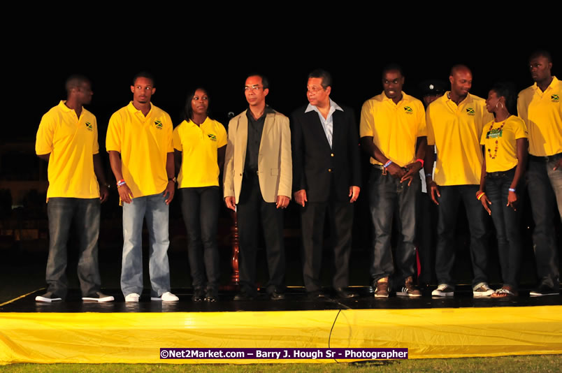 Jamaica's Athletes Celebration - Western Olympics Sports Gala & Trelawny Homecoming - Wednesday, October 8, 2008 - Photographs by Net2Market.com - Barry J. Hough Sr. Photojournalist/Photograper - Photographs taken with a Nikon D300 - Negril Travel Guide, Negril Jamaica WI - http://www.negriltravelguide.com - info@negriltravelguide.com...!